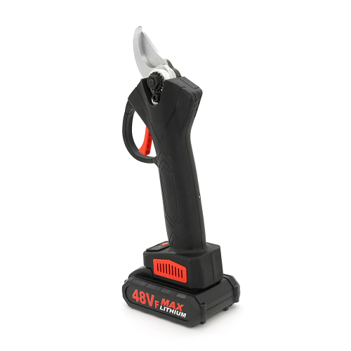 Акумуляторний секатор YT40497 , 2 акумулятори+зарядка, Black, Case