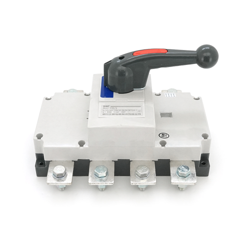 Ручний вимикач / роз&apos;єднувач / рубильник CHINT NH40-630 / 4P, 380V, 400A, стандартна рукоятка