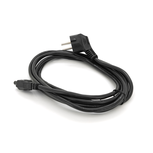 Кабель живлення Schuko PC-186 CEE7 / 7-IEC C5, 3.0M, 1.0mm, для ноутбука, OEM Q150
