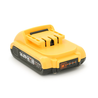 Акумулятор для електроінструменту HILDA, Li-Ion 16,8V, 4*18650, роз&apos;єм зарядки 5,5*2,5 мм, 118*75*50mm (тип Dewalt)