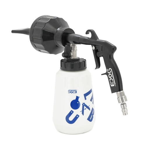 Пістолет високого тиску SGCB, SG-GC029, 6.2bar. ємність для миючого, 2 насадки, (алюмінієвий сплав, ПВХ)