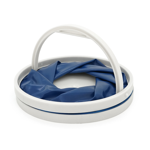 Відро складане туристичне, з чохлом, об&apos;єм 20 літрів, 24*30.5см, Blue