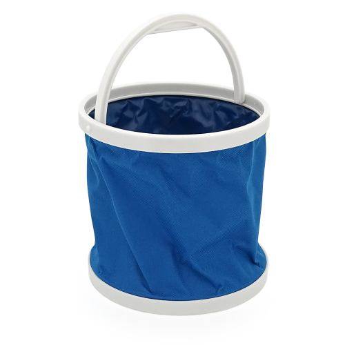 Відро складане туристичне, з чохлом, об&apos;єм 20 літрів, 24*30.5см, Blue