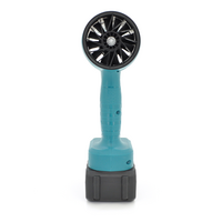 Бездротовий ручний турбовентилятор YT41011 + 2 акумулятори, зарядка 220В, Blue, Кейс