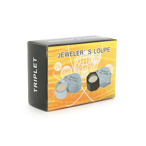 Лупа ручна 1152 30X-21mm, складна (брелок), метал-скло, пластикова коробка. 60*24*18mm.