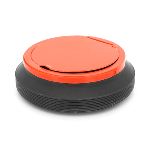 Складне відро для сміття N004-1 для автомобіля 4л, 18х23(6.5)см, телескопічне з липучкою, ABS / PP