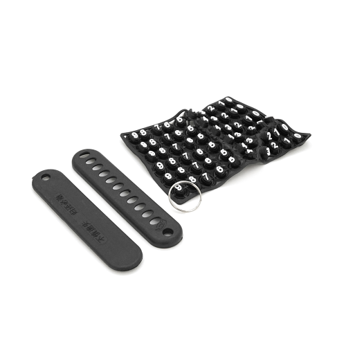 Картка-брелок до ключів, антивтрата (номер телефону), змінні цифри, ABS, 70х14х3мм