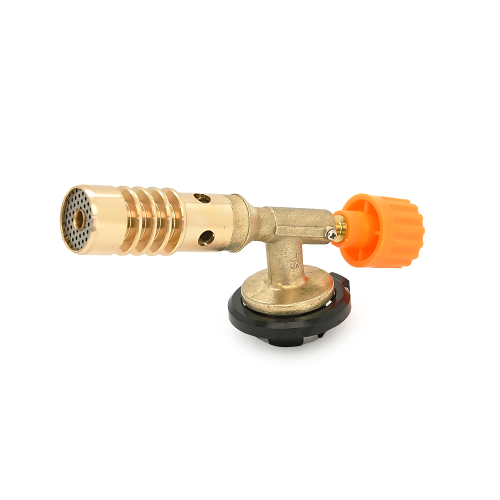 Пальник газовий SHENGLILAI YT-817. Під балон 220 г. Діаметр порту 1.85 см. Регульований вентиль. Матеріал латунь+пластик. Розміри 13 3.5 см.