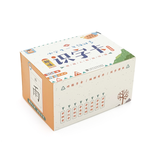 Набір карток для вивчення китайської мови 304шт, інтерактивні, вологозахищені, в коробці 135*100*75мм