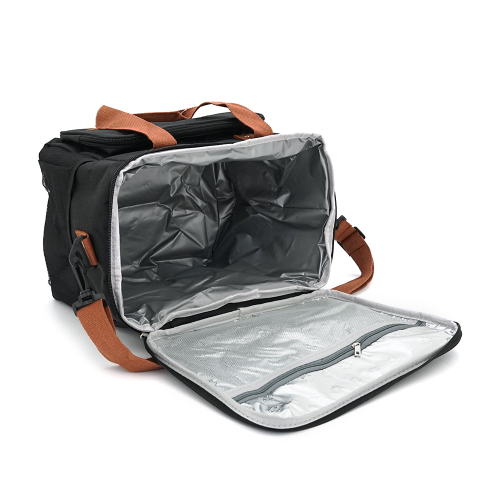 Термосумка DF02 12 Л (300х300х180мм), Black