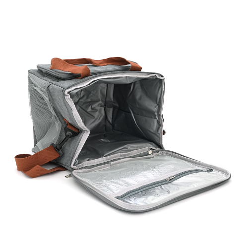 Термосумка DF02 12 Л (300х300х180мм), Gray