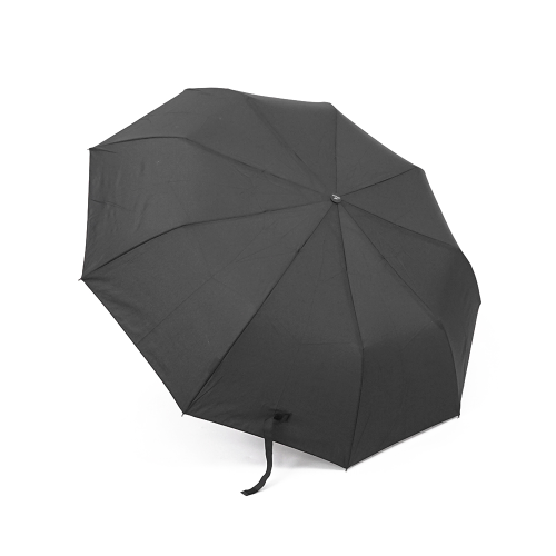 Парасолька чоловіча YT503 напівавтомат, D-106см, захист від сонця, UV (99%), захист від дощу, каркас - Al+Fe, ручка гачок, Black