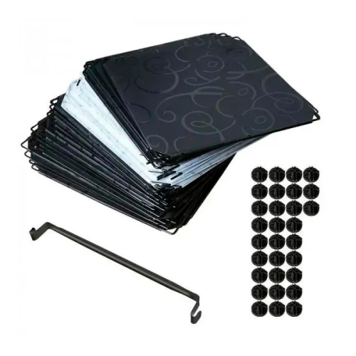 Шафа для речей пластикова MP28-51A, 102х37х76см, Black, Box