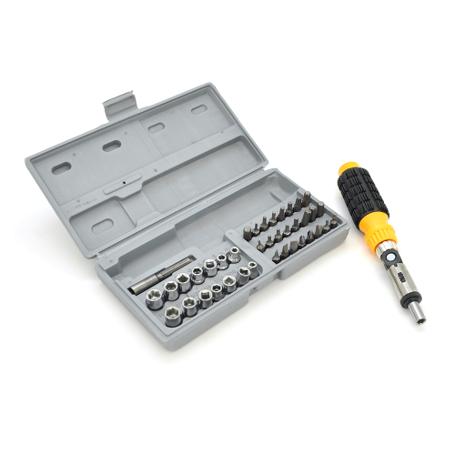 Професійний набір інструментів у пластиковому кейсі (41 предметів)