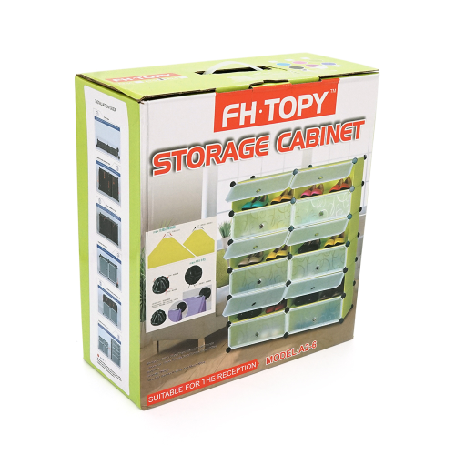 Шафа для взуття пластикова MPA2-5, 39х37х76см, Black, Box