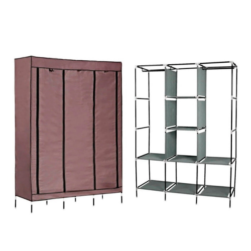 Тканинна шафа для речей YT41593, 130х45х175см, Red Wine, Box