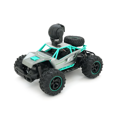 Дитяча машинка YT41594 на радіокеруванні+камера 720P, Black / Green, Box