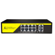 POE комутатор гігабітний Merlion 8 POE 10 / 100 / 1000 + 2 RJ45 10 / 100 / 1000 вбудований блок живлення 52V 2.3A