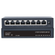 Комутатор Merlion MG1008 8 портів Ethernet 10 / 100 / 1000 Мбіт / сек. метал DC 5V 2А. Блок живлення у комплекті