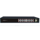 Комутатор Merlion MG1016S 16 портів RJ45 Ethernet + 2 SFP 10 / 100 / 1000 Мбіт / сек. метал AC220V.
