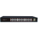 Комутатор Merlion MG1024S 24 портів RJ45 Ethernet + 2 SFP 10 / 100 / 1000 Мбіт / сек. метал AC220V.
