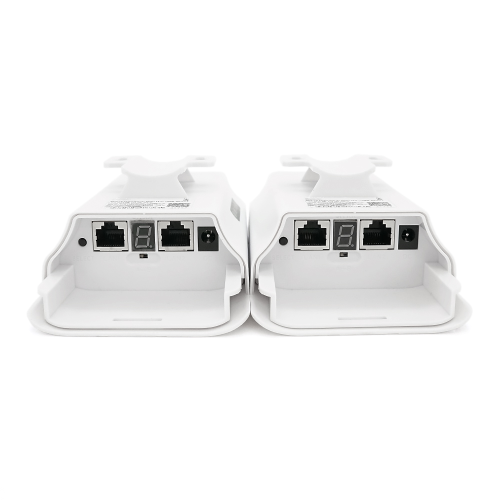 Зовнішній бездротовий міст Merlion 5,8 ГГц 1200Мб, відстань до 1км, DC12-24V, POE 24V, 2xRJ45