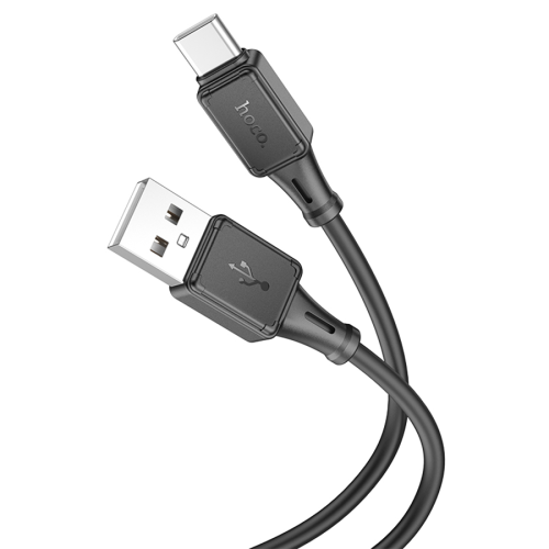 Кабель Hoco X101 Silicone, Type-C-USB, 3А, довжина 1м, Black, BOX