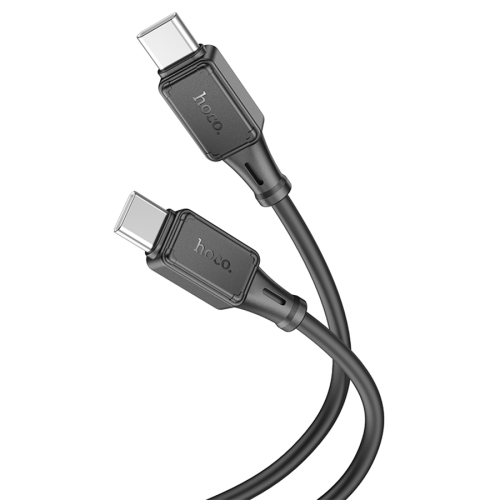 Кабель Hoco X101 Silicone, Type-C-Type-C, 60W, довжина 1м, Black, BOX