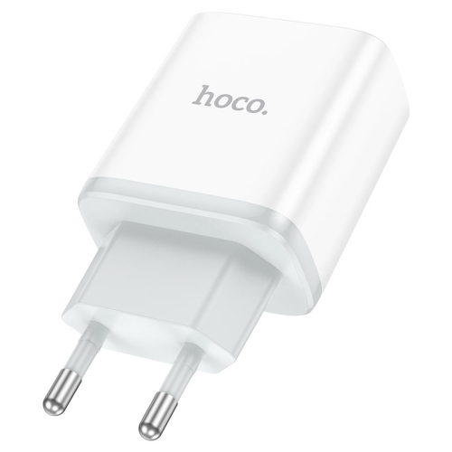 СЗУ 110-240V HOCO C104A, USB-C, PD20W, White, Box