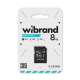 Карта пам'яті Wibrand microSDHC Class 10 UHS-I, 8GB