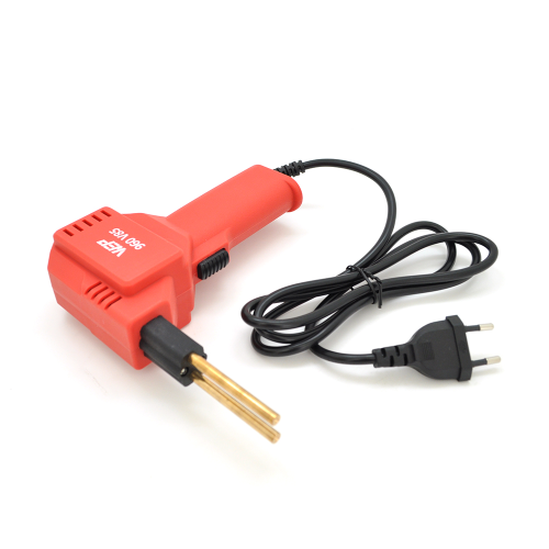 Паяльний набір WEP-960 V85 для ремонту пластикових деталей, термостеплер 85W з підсвічуванням, кусачки, 400 скоб 0,8мм