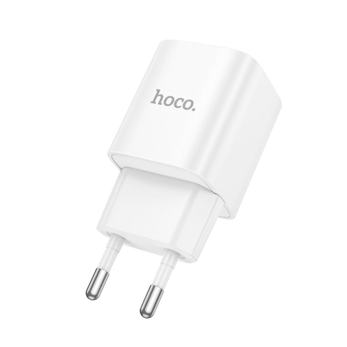 СЗУ 110-240V HOCO C145A 1xUSB, 18W, White, Blister