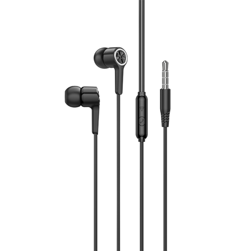 Навушники провідні HOCO M104, роз&apos;єм Jack3.5, 1.2m, Black, Box