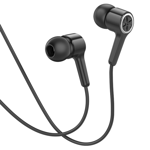 Навушники провідні HOCO M104, роз&apos;єм Jack3.5, 1.2m, Black, Box