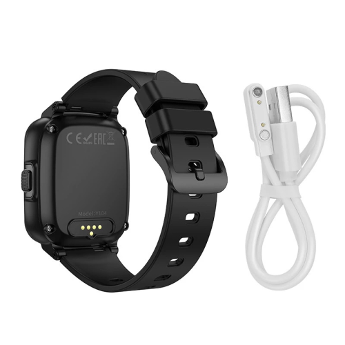 Дитячий смарт годинник Hoco Y104, 4G, GPS, Wi-Fi, HD камера, 1.69&amp;quot; HD-дисплей, дзвінки, відеодзвінки, голосові повідомлення, Blue, Box