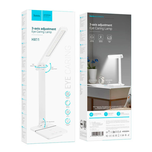 Настільна лампа HOCO HX11, 3 режими, 5W, White, Box