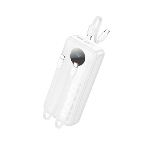 Power Bank HOCO J132A 20000mAh, 2USB+Type-C, 22.5W+PD20W, White, 0.49kg