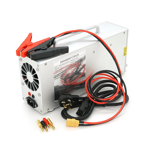 Універсальний зарядний пристрій для акумуляторів Li, ZXD 2400, 0-120V / 25A, 220В, 3kW, LED дисплей, універсальний захист