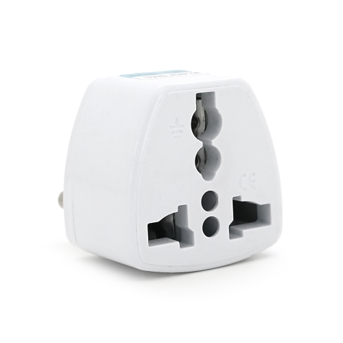 Перехідник на євророзетку TEFAL AU White, 3pin, 250V, 10A, в упаковці 20 штук, ціна за штуку, Q1000