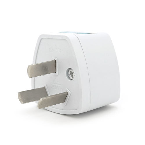 Перехідник на євророзетку TEFAL AU White, 3pin, 250V, 10A, в упаковці 20 штук, ціна за штуку, Q1000