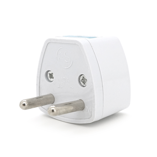 Перехідник на євророзетку TEFAL EU White, 2pin, 250V, 10A, в упаковці 20 штук, ціна за штуку, Q1000