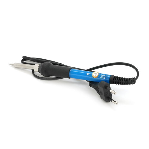 Електричний паяльник 220V / 60Вт з регулятором температури, набір жало для паяльника 5шт