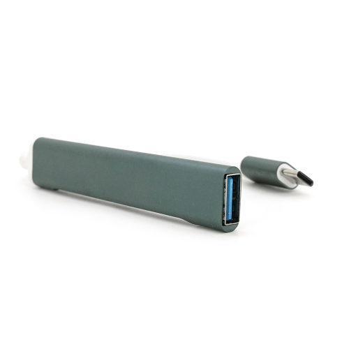 Hub Type-C 4port (YT-TC3H4-B) Black