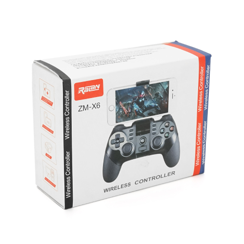 Бездротовий геймпад ZM-X6 для iOS / Android / Switch / / PS3 / PC, 3.7V, 400mAh, Box