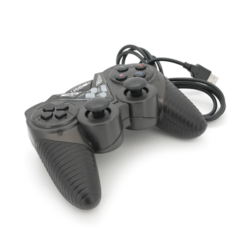 Геймпад для ПК USB-908 USB 2.0 Double Shock (Black), Blister