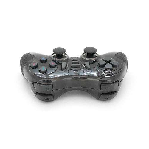 Геймпад бездротовий 7 в 1 для PC / PS1 / PS2 / PS3 / PC360 / TV / TV BOX / Android / Win10, живлення від 2*ААА(немає в помплекті), Black, Blister