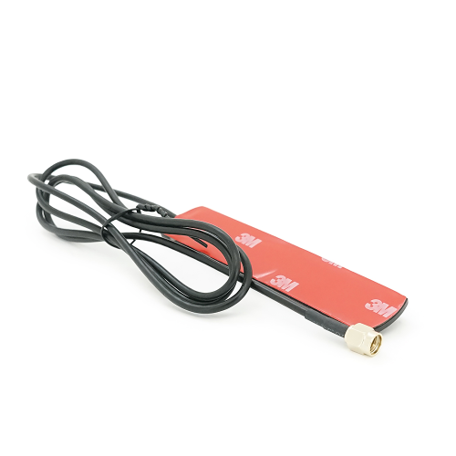 Внутрішня GSM / WIFI антена 3G / 4G / LTE WiFi, 850-990 / 1710-2700MHz 5dBi, 3М скотч, 1 метр кабелю, кабельне введення Роз'єм SMA Male