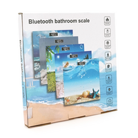 Smart ваги точні для підлоги YT-17BT + температура, Градація: 50 г, Max 180kg