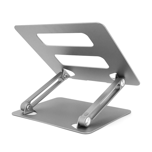 Підставка під ноутбук / планшет L303 складана, до 17&apos;, алюміній, колір сірий, 265*218*50 мм, 0,75 кг