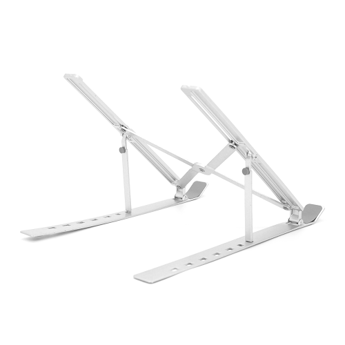 Підставка під ноутбук / планшет SG-002 складана / трансформер, до 17&apos;, алюміній, колір срібло, чохол, 240*190*150 мм, 0,288 кг